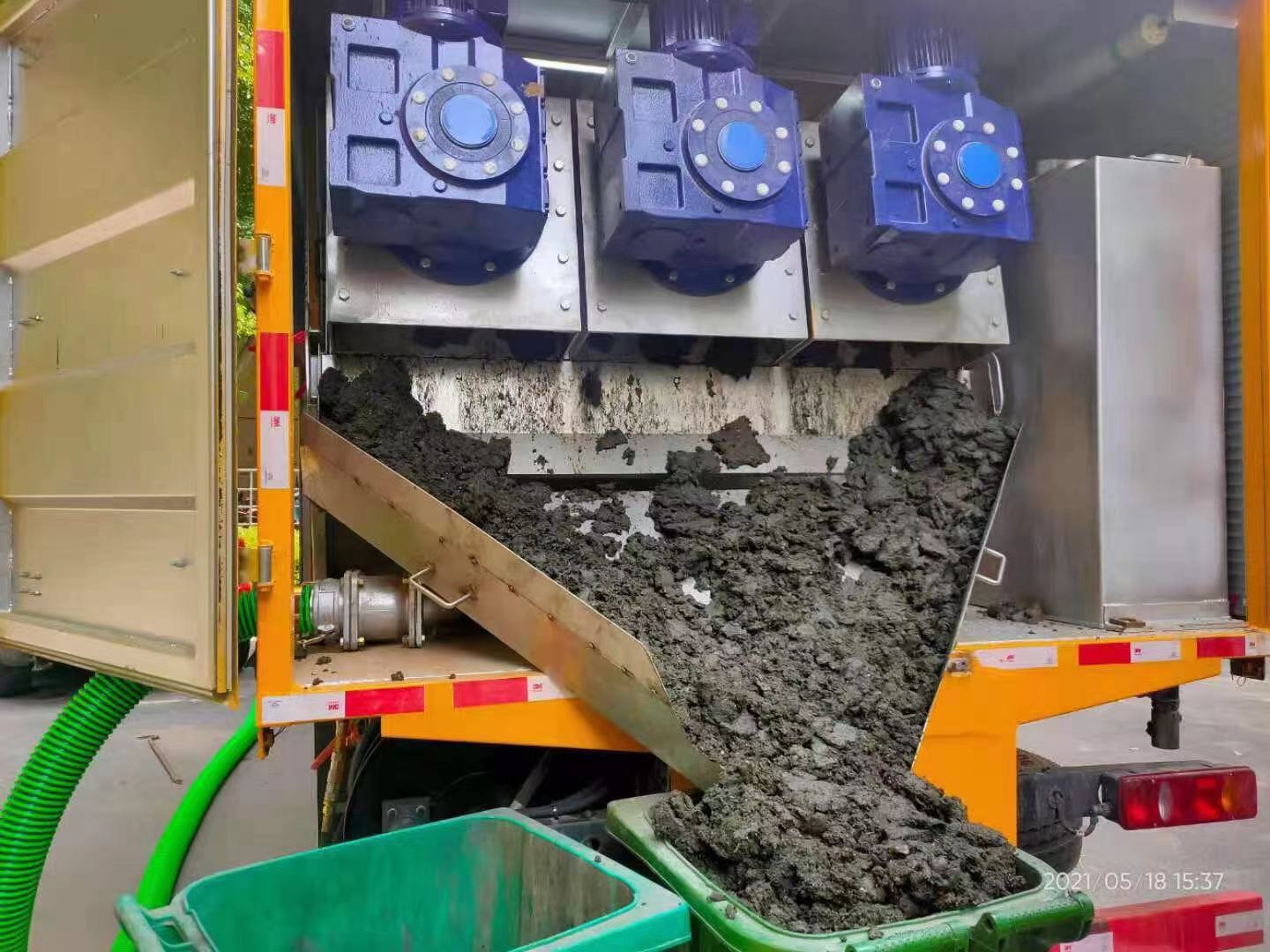 日照化粪池清掏城市维护站-泥浆净化干湿分离处理